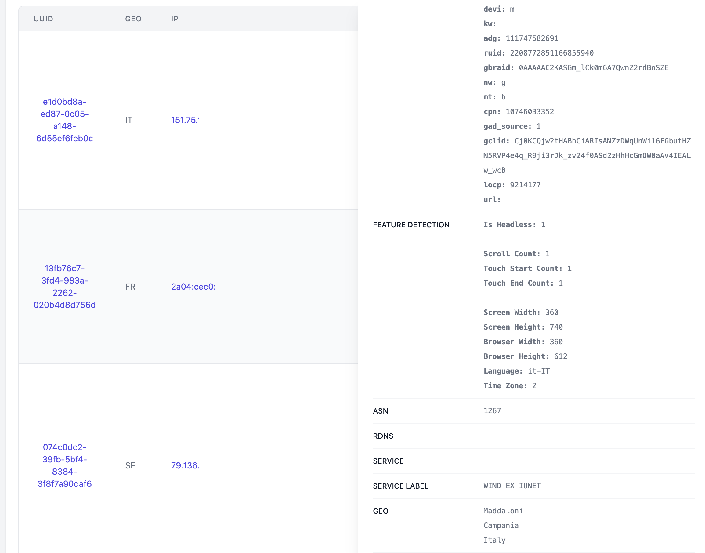 Log Level Behavior Insights